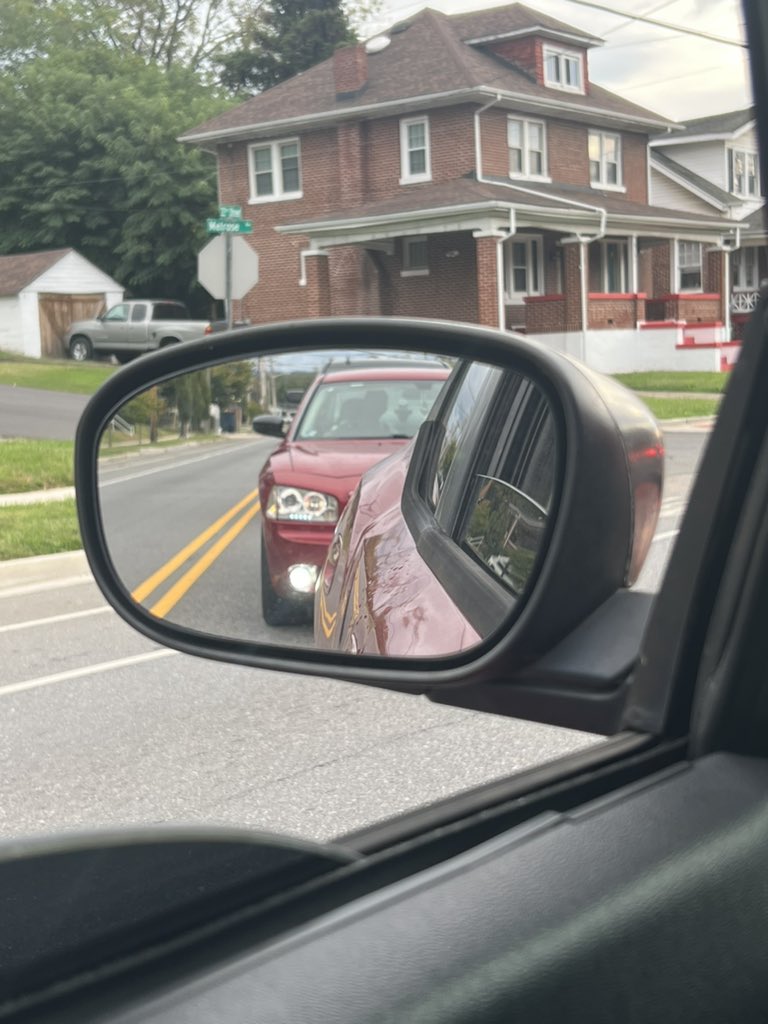 Not a better version of my car behind me 😩