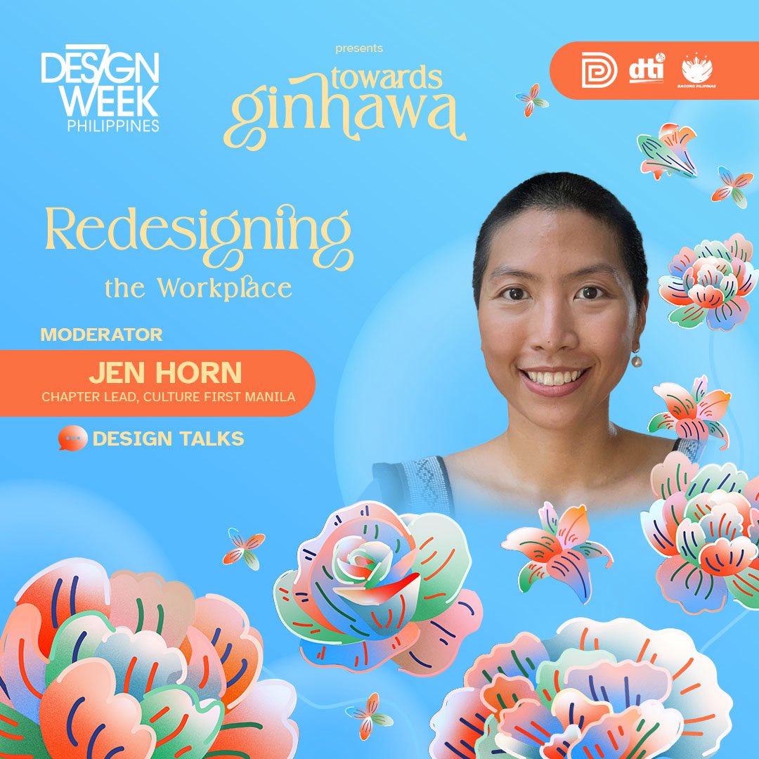 DTIDesignCenter's tweet image. Through real case studies, discover how organizations are building workplaces where flexibility, inclusivity, and well-being allow people to truly flourish. 

#DesignWeekPhilippines #DesignWeekPH #DWP2025 #TowardsGinhawa