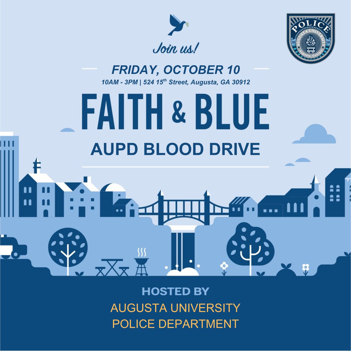 Augusta University Police tweet media