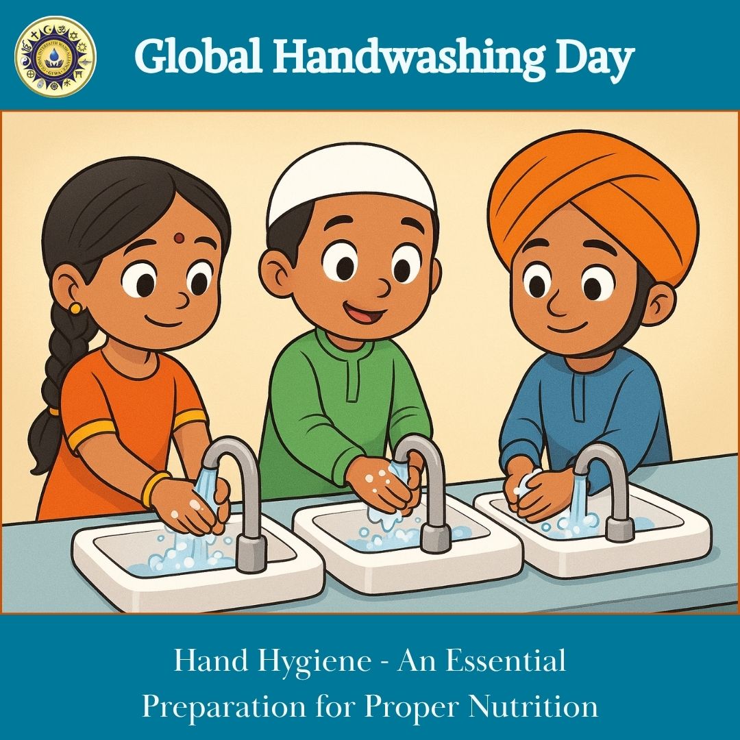 wash_alliance's tweet photo. The Multi-Faith Action Coordination Committee guided by GIWA and UNICEF launches the “Clean Hands, Healthy Diets” Countdown exploring handwashing and the importance of nutrition. Handwashing is the first act of nutrition protecting children, mothers, and communities from disease. https://t.co/R6jHMzXfxe