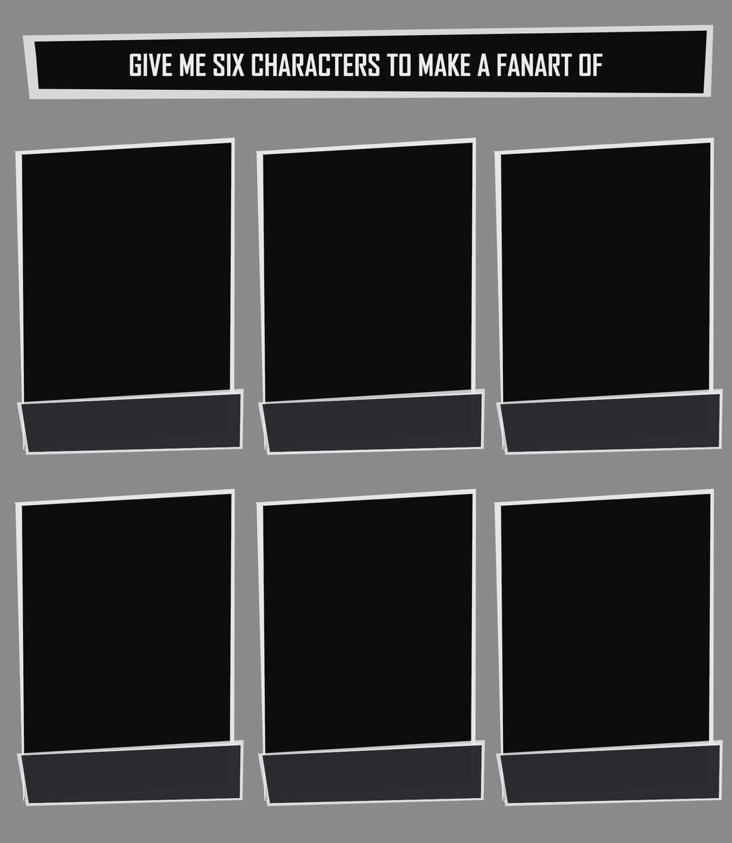 Ellie (@ellphii) on Twitter photo Yayyy another 6fanarts!!
As your votes were quite balanced, we'll make it like this; the top row will be guys only, after that you'll decide freely!🤍
💜Soo who's our first male character ever to make it on our fanart collection?💜 Yayyy another 6fanarts!!
As your votes were quite balanced, we'll make it like this; the top row will be guys only, after that you'll decide freely!🤍
💜Soo who's our first male character ever to make it on our fanart collection?💜