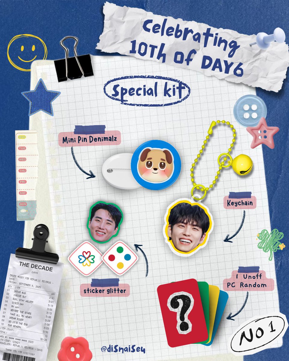 disnaiseu's tweet photo. ˚｡⋆୨୧˚Special Kit 10th Of DAY6˚୨୧⋆｡˚

🎲Online freebies🎲

🗓️ 10.10
⏰ 20.00 WIB 
🍊 co oren set. 10.000 (no refund) 

✧ rt &amp; like this tweet
✧ myday only
✧ wajib tulis usn x di note pas co

🔗https://t.co/XwZq6iaT1o

Klo mau trade boleh DM ya☺️ https://t.co/FRdfxfGqkY