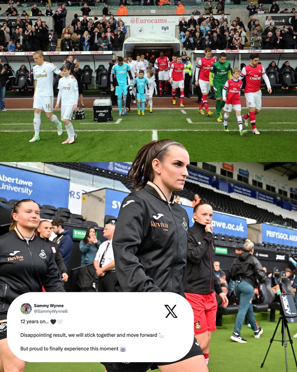 A childhood dream fulfilled for Sammy Wynne 🤍🦢