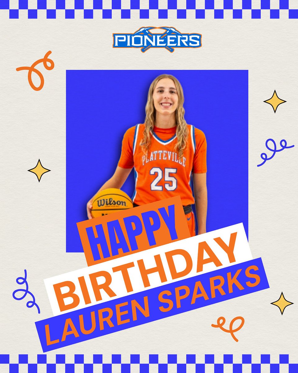 Happy birthday shout out to Lauren Sparks! 🥳🎉 

Have the best day Lauren! 🤩💙🧡

#SwingTheAxe ⛏️