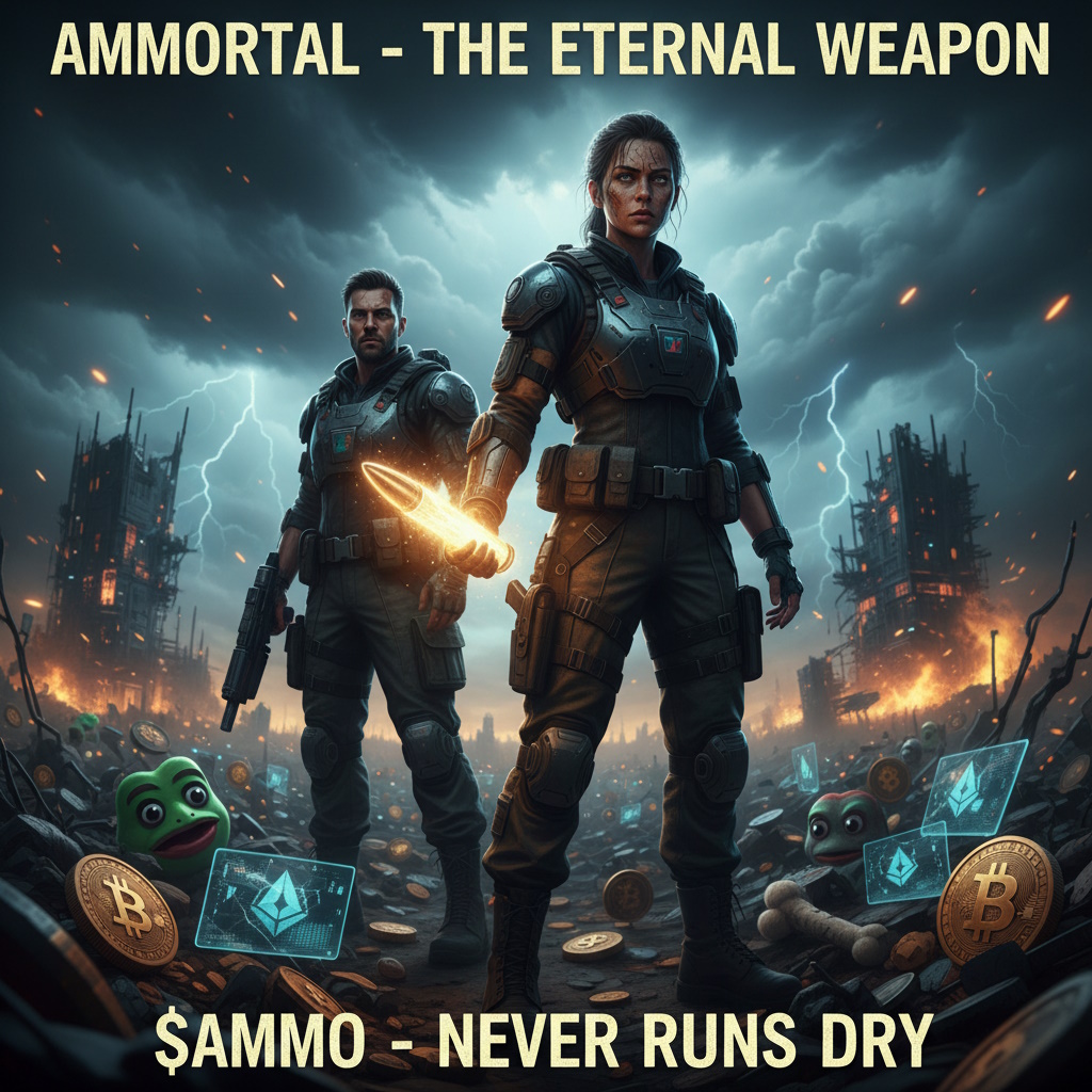 ⚔️ The Legend of Ammortal ⚔️

Long before $DOGE barked its first meme and $PEPE leapt onto the chain, the crypto battlefield was littered with fallen tokens. 

Projects rose in a blaze of hype🎢, only to vanish into the shadows 🌑- their soldiers left unarmed, their dreams empty.