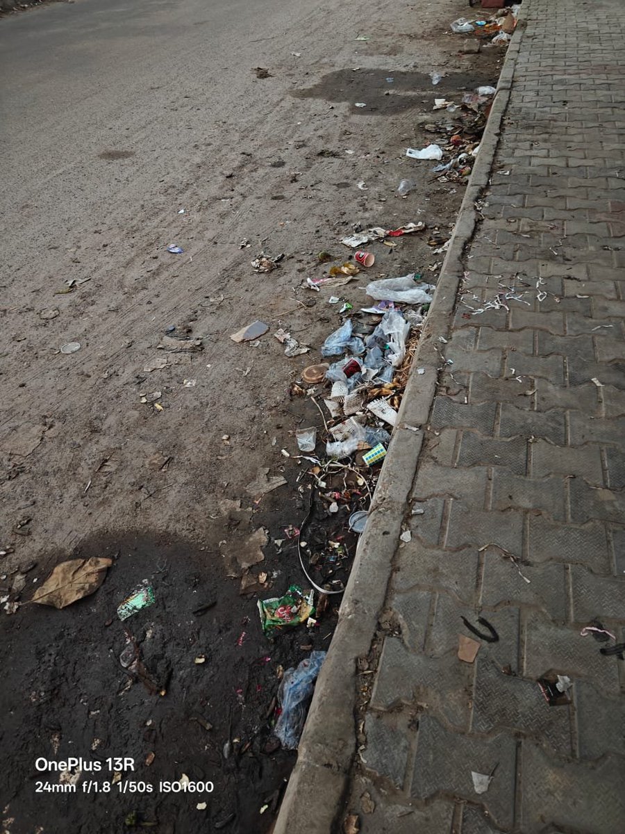 nitishk27's tweet photo. @OfficialGNIDA @GreaterNoidaW @dmgbnagar gaur city 2 roads are full of garbage no cleaning, https://t.co/eQLBZ3hCRN