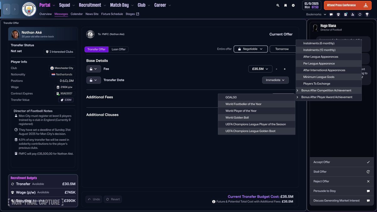 FM26'da perde arkasında keşfedilmeyi bekleyen daha fazla şey olacağını belirtmiş Sports Interactive ekibi. Hepsi de oyuncu alımı deneyimimizi yükseltmek ve yapay zekanın davranışlarındaki gerçekçiliği artırmak için tasarlamışlar. İşte bilmeniz gereken detaylar ⤵️👀 #FM26
