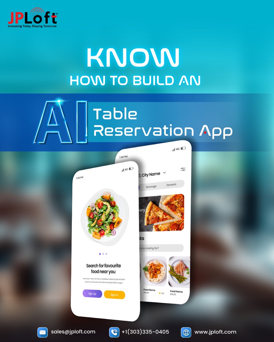 jploftsolutions's tweet image. 🤖 AI is changing restaurant reservations!
From predicting peak times to personalizing bookings, smart apps boost efficiency & satisfaction.
Explore key features & how to build your own:
👉 jploft.com/blog/how-to-bu…
#AI #RestaurantTech #AppDev #RestaurantTech #AIapps #Innovation