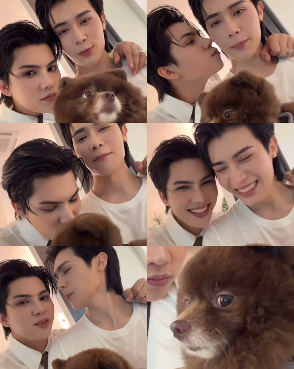 “ฟอร์ด” ลงคลิปคู่ “พีท” กับน้องหมาพร้อมแคปชั่น “หมาหอมมากก” แฟนคลับงงคลิปไม่กี่วิพี่หอมหมาช่วง !? 🐶💗🤏🏻 #FortPeat 
.
แม้จะกำลังเปิดกล้องถ่ายทำซีรีส์ใหม่ “ฟอร์ด ฐิติพงศ์” #FortFTS และ “พีท วสุธร” #Peatwasu ก็ไม่ลืมจะเสิร์ฟโมเมนต์น่ารักเติมสีชมพูในหัวใจให้ชาว BabyFeat เลยจริง ๆ