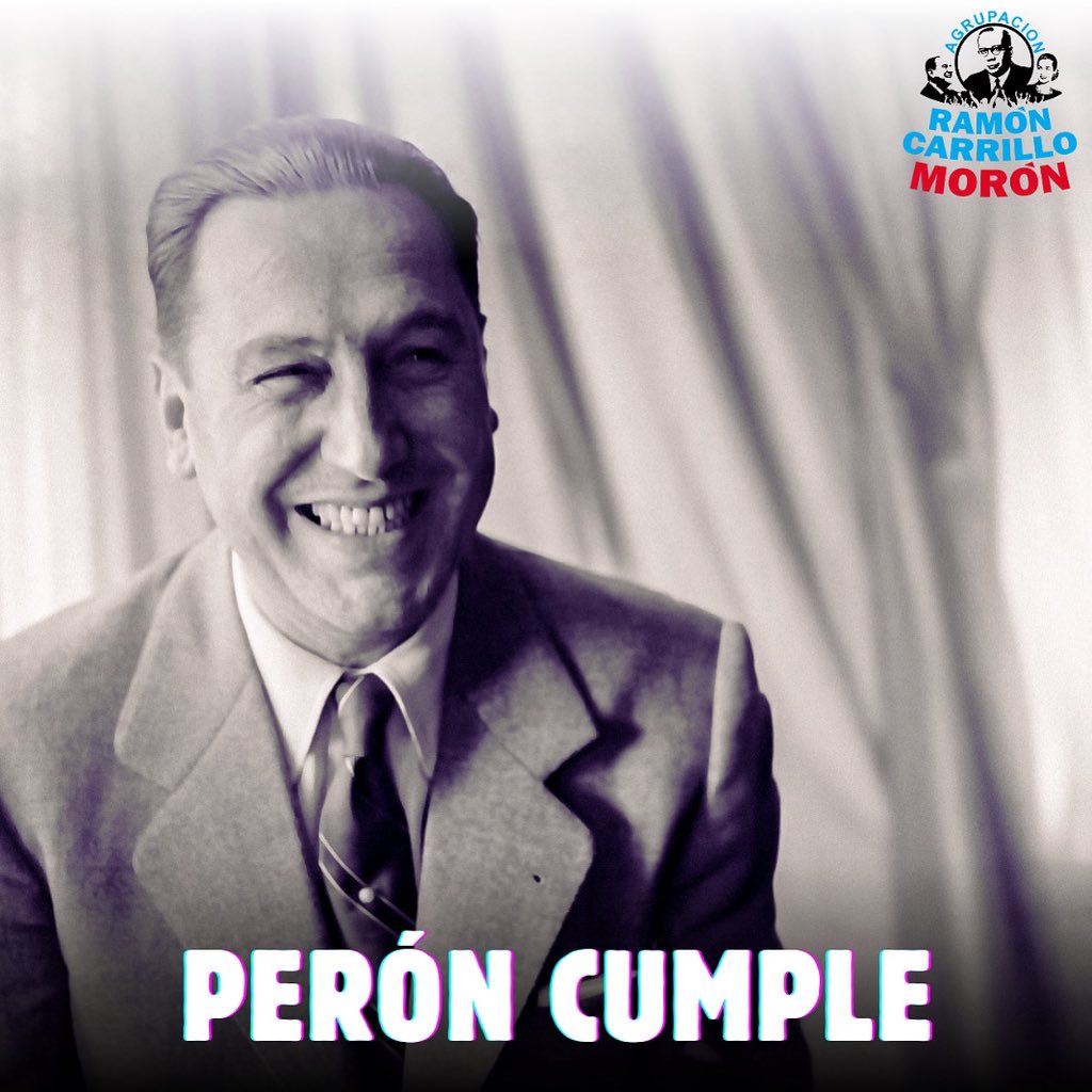 LaCarrilloMoron's tweet photo. Se cumple un nuevo aniversario del nacimiento del Gral. Juan Domingo Perón 🫡 https://t.co/1ZFGLblxf5