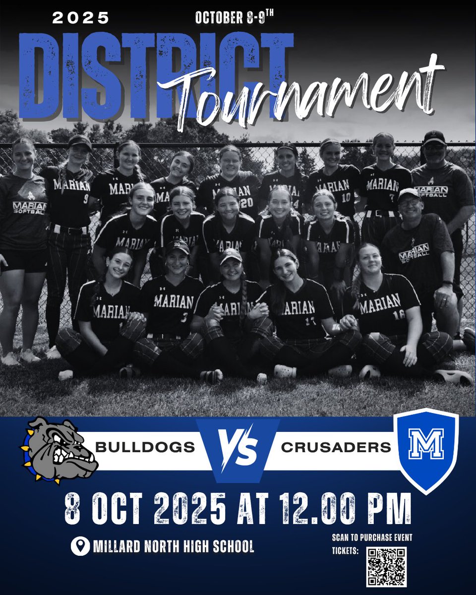 Marian Softball tweet media