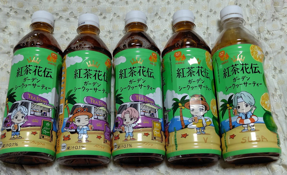しまむら近くにないし、仕事だから15時に抜けたけど、ほぼ売切れ。タオル系買いたかったなぁ〜😢
再販しないかなぁ💦
沖縄限定。
ジミンとグクはなかった〜