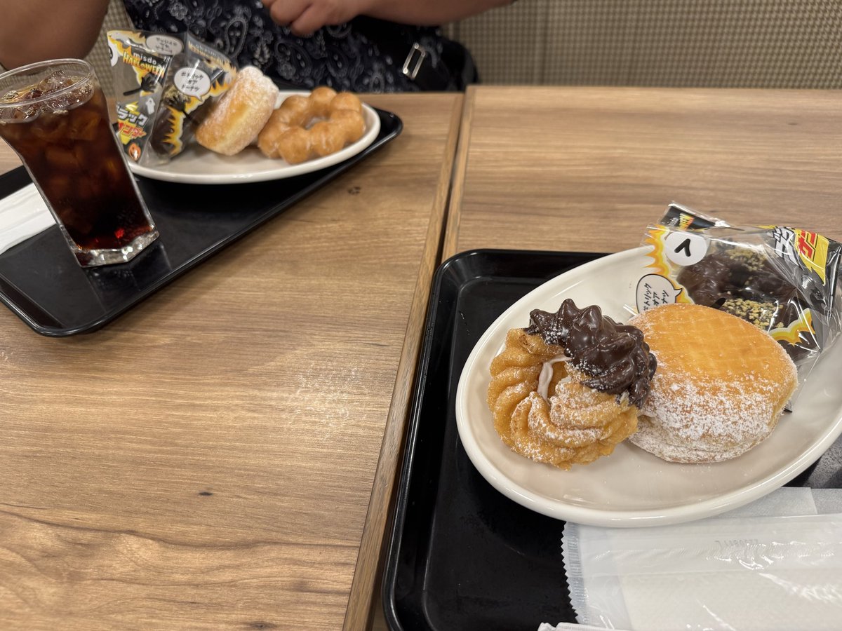 kyogegori__'s tweet image. 焼けきりドーナツ。