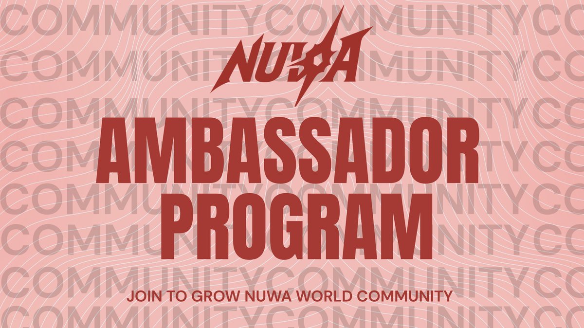 scalperprotrader (@scalperprotrade) on Twitter photo π Ambassador Program π
<a href="/nuwa_world/">Nuwa World</a>
Rewards: $100 Monthly β
Theβre looking for 10 ambassadors to grow the Nuwa World community!
How to Apply πππ
Follow: <a href="/nuwa_world/">Nuwa World</a> & <a href="/Abdulla8187/">Sardauna web3</a>
Like and Repost
Tags 3 friends
Fill this form:docs.google.com/forms/d/e/1FAIβ¦
Follow π Ambassador Program π
<a href="/nuwa_world/">Nuwa World</a>
Rewards: $100 Monthly β
Theβre looking for 10 ambassadors to grow the Nuwa World community!
How to Apply πππ
Follow: <a href="/nuwa_world/">Nuwa World</a> & <a href="/Abdulla8187/">Sardauna web3</a>
Like and Repost
Tags 3 friends
Fill this form:docs.google.com/forms/d/e/1FAIβ¦
Follow