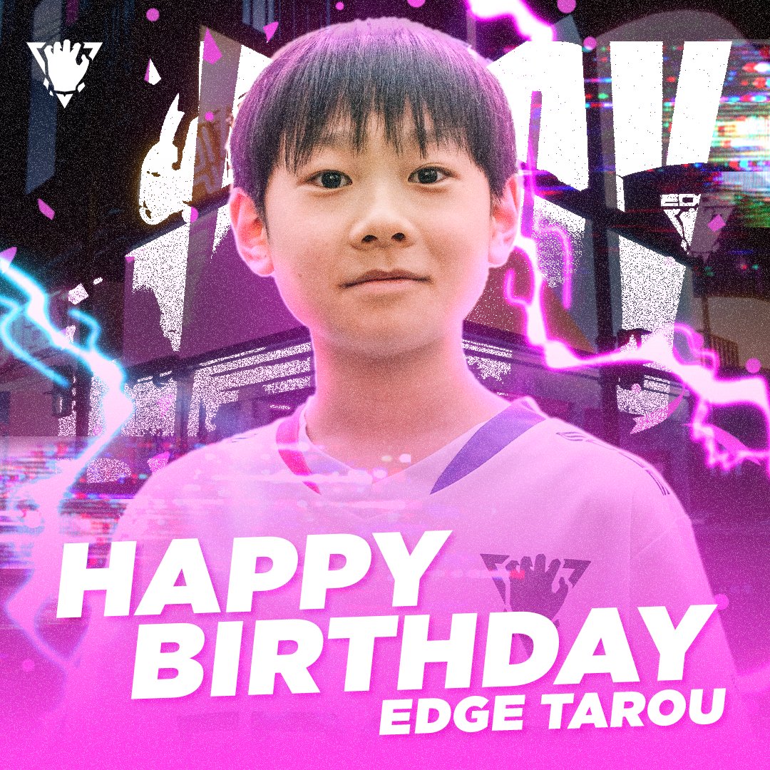 EDGE_CPT's tweet image. 🎂Happy Birthday TAROU🎂
@fn_taro
ついに公式大会が出場できる13歳!!
本日よりストリーマー部門から競技部門へ移行となります。
今後のTAROUの応援をよろしくお願いいたします✊
#EDGEWIN🔥 #EDGEを超えろ
