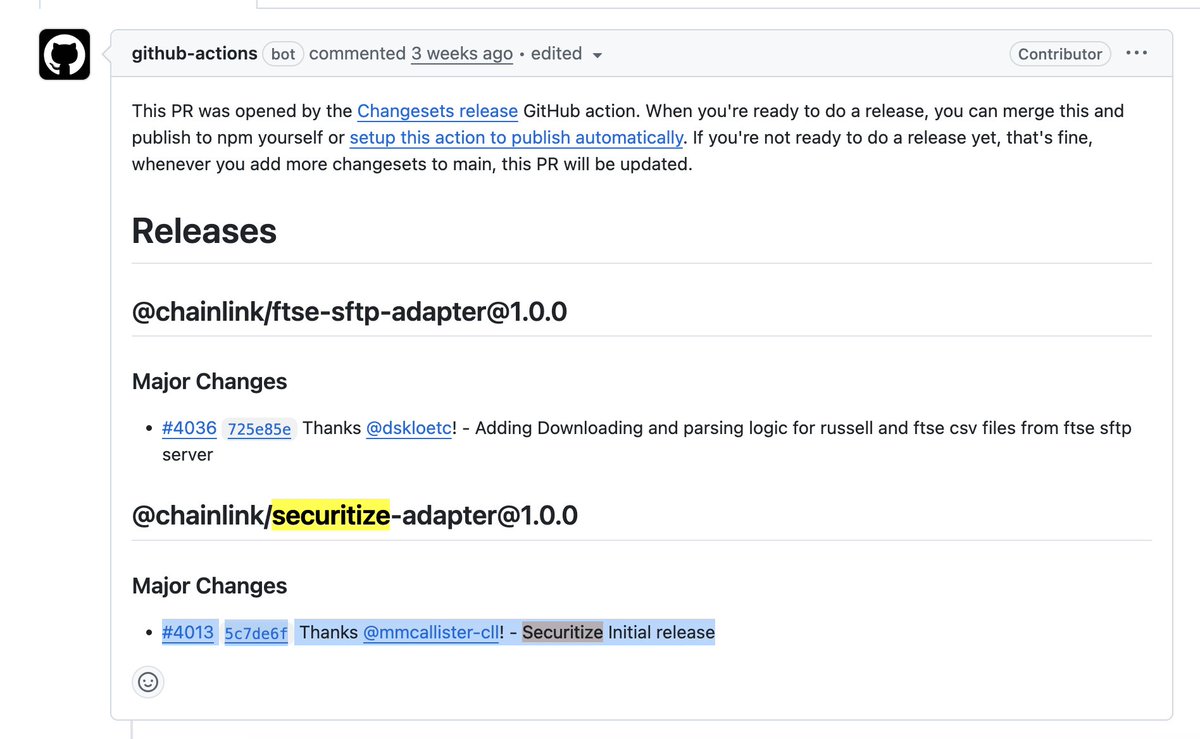 Securitize upgrading to Chainlink is another clear signal: the institutions  tokenizing real-world assets are choosing the global interoperability  standard. @chainlink $LINK 🚀