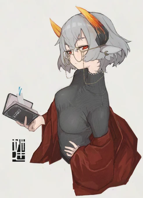#見た人も無言で銀髪or白髪をあげる