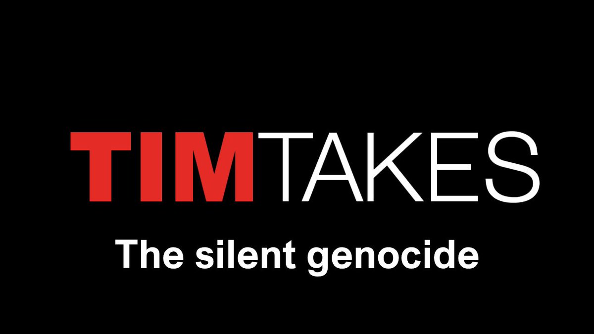 Tim14777's tweet photo. TimTakes Episode 11 - The silent genocide is streaming on Sunday night at 19:00 SAST.