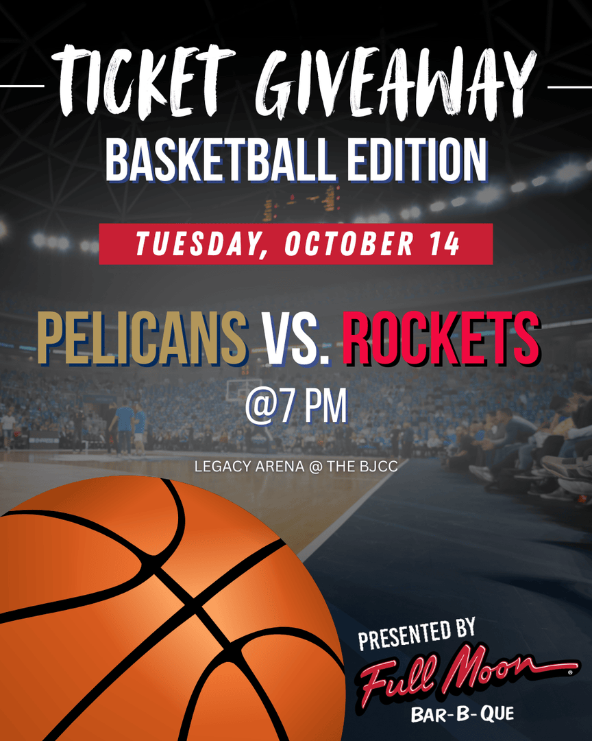 FullMoonBBQ (@fullmoonbbq) on Twitter photo NBA Ticket Giveaway! 🚨 TWO winners will get TWO tickets to see the Pelicans vs. Rockets play.
TO ENTER:
Retweet, follow <a href="/FullMoonBBQ/">FullMoonBBQ</a> & tag 2 friends! 🤝
Winners privately notified 10/9.
DISCLAIMER: This is our ONLY account. We will never ask for financial information. NBA Ticket Giveaway! 🚨 TWO winners will get TWO tickets to see the Pelicans vs. Rockets play.
TO ENTER:
Retweet, follow <a href="/FullMoonBBQ/">FullMoonBBQ</a> & tag 2 friends! 🤝
Winners privately notified 10/9.
DISCLAIMER: This is our ONLY account. We will never ask for financial information.