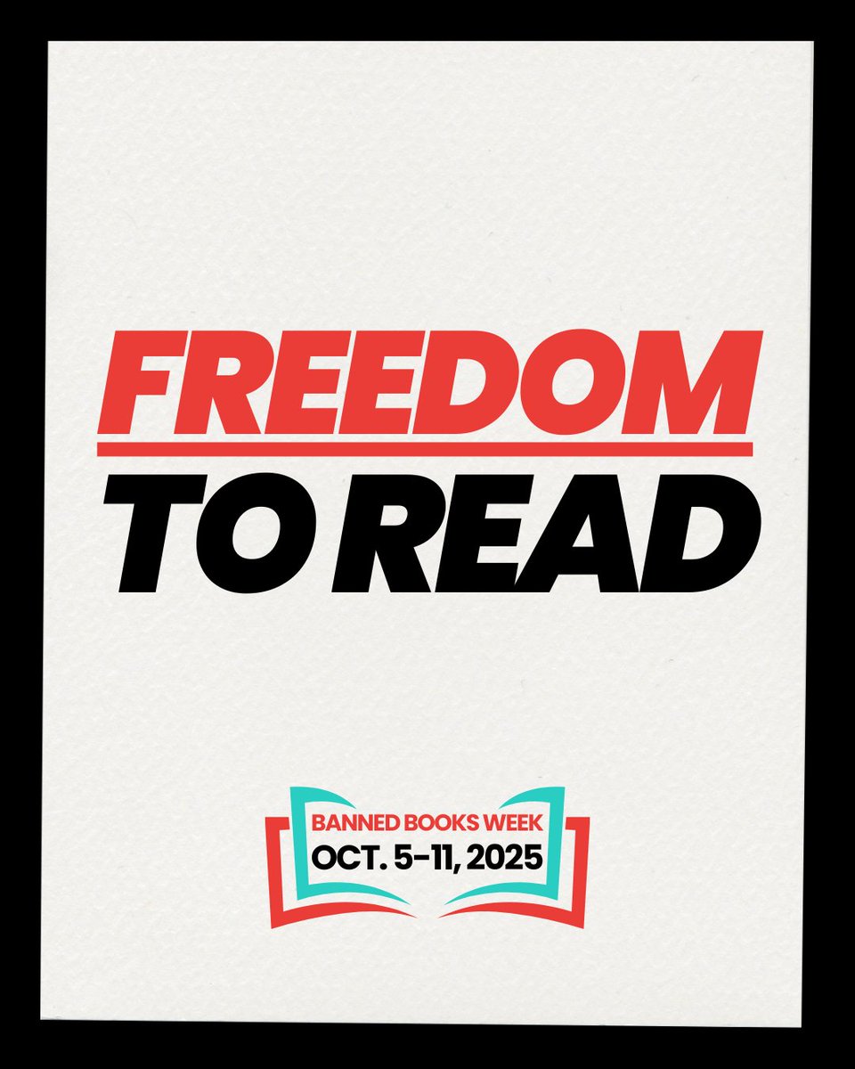 livebrary's tweet image. 📕 Celebrate the #FreedomToRead this #BannedBooksWeek, and check out some #BannedBooks from your local library, or borrow a few from @LibbyApp for free with your library card!