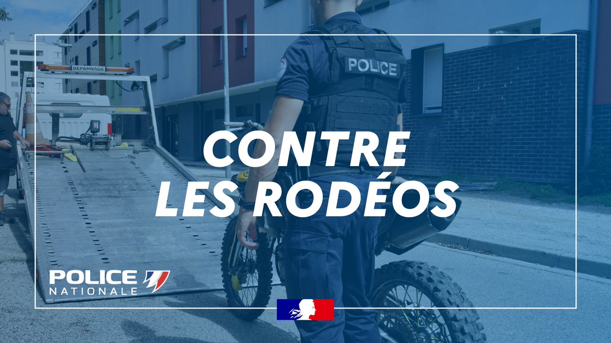 PoliceNat10's tweet photo. #ContreLesRodéos
Les rodéos urbains représentent un danger pour les usagers de la route. Si vous êtes témoins, vous pouvez nous joindre sur le #17PoliceSecours
@PoliceNat10 https://t.co/UG3OLZEUeg