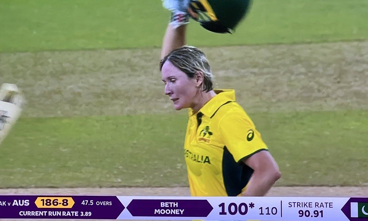 _Break_Free___'s tweet image. A brilliant knock from a champion player, 🔥when the wickets were tumbling at the other end
Take a bow, Beth Mooney!
❤️
#WCWC
#womensworldcup
#BethMooney