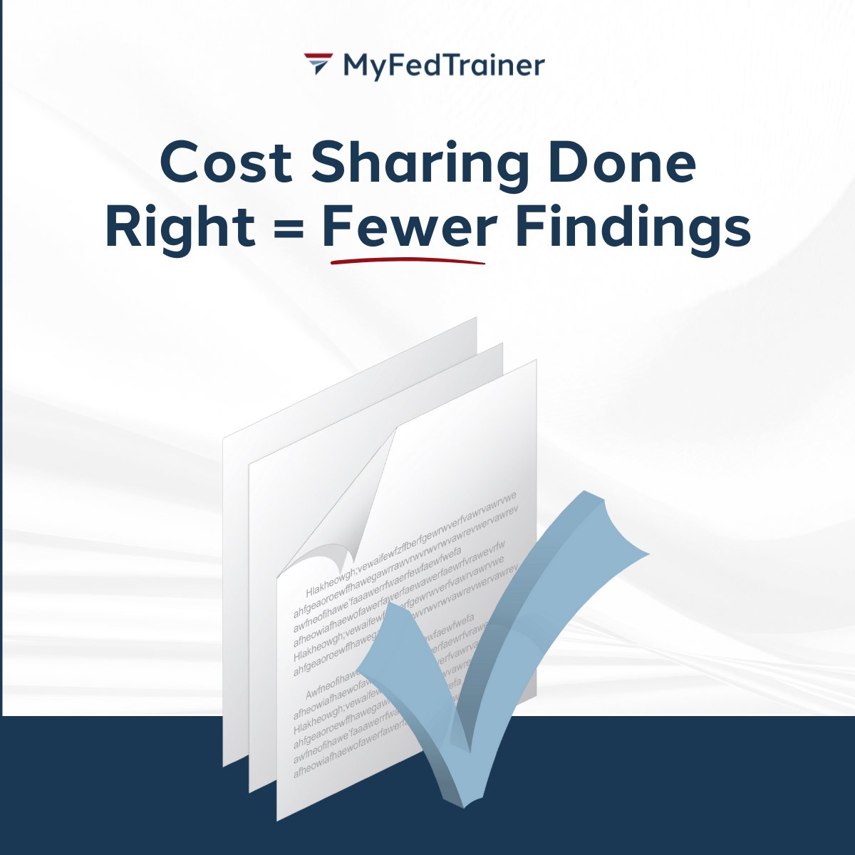 𝗦𝘁𝗿𝗼𝗻𝗴 𝗱𝗼𝗰𝘂𝗺𝗲𝗻𝘁𝗮𝘁𝗶𝗼𝗻 is your best defense against findings.

When cost sharing is tracked accurately and tied to allowable costs, it tells funders your team is organized, compliant, and accountable.

#GrantTraining #GrantCompliance