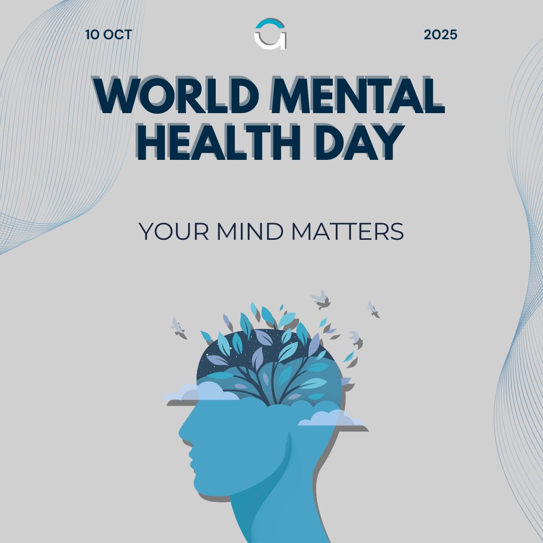 Your mental health matters as much as your physical health 💚

Take time to rest, recharge, and reach out.

Small moments of care make a big difference.

#WorldMentalHealthDay