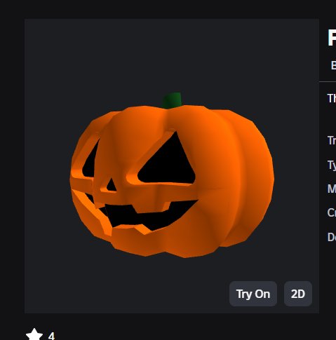 VorconVIP's tweet image. Does anyone know how to fix this, and why some games don't have this problem, while others do?
If I write to Roblox support, can they help me? I don't have money to make another pumpkin, I come from a poor family. 
#Robloxdev #Robloxugc #robloxhelp #Robloxfyp