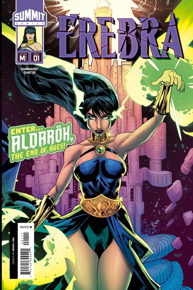 🚨 new series alert! 🚨 meet EREBRA, daughter of Hades! the gods are dying in the Summit Universe. Erebra must descend to Nav (the slavic afterlife) to find out who killed Volos before Aldarak hits. created by Adam Barnhardt.
stay updated on her debut at readsumm.it!