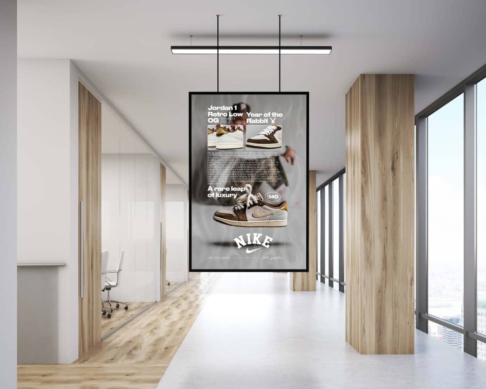 fabi_graphix's tweet image. Day 5 Sneaker Poster 👟 : Always a different feel doing one for Nike 🔥 my fav sneaker brand . Top quality photo by the incredible @ad__sneaks 
Hopefully one day i get to rock of these  sneakers ✌🏾
#posterdesign  #36DaysSneakerPoster 
#designseries #posterseries