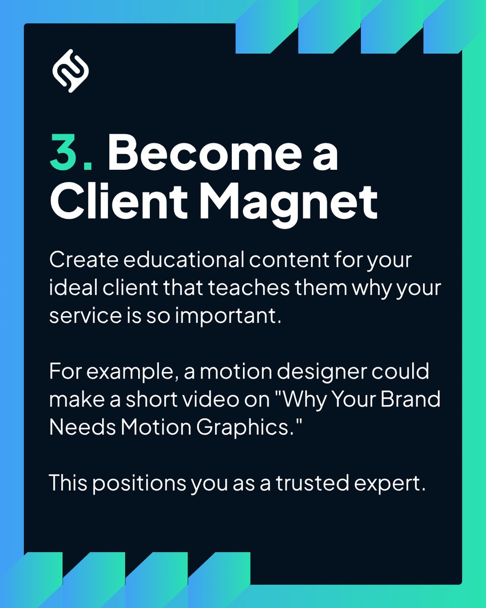 Hunting for clients is a grind. We’re sharing three unconventional ways to land your next one.

Comment ‘JOIN’ to get your signup link!