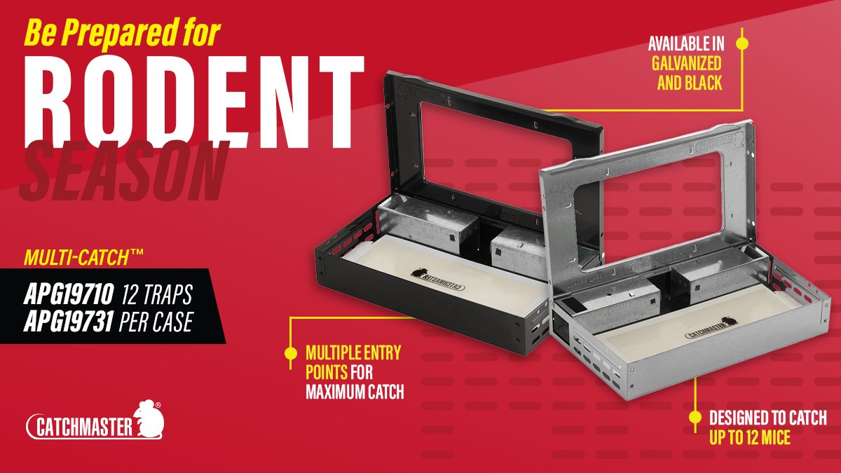 Forshaw_Inc's tweet image. RODENT SEASON IS HERE! For professional results and discreet placements, trust the Catchmaster Multi-Catch™. It’s the reusable, high-capacity trap that&apos;s proven in the harshest conditions.

#FORSHAW #Catchmaster #PMP #RodentTrapping