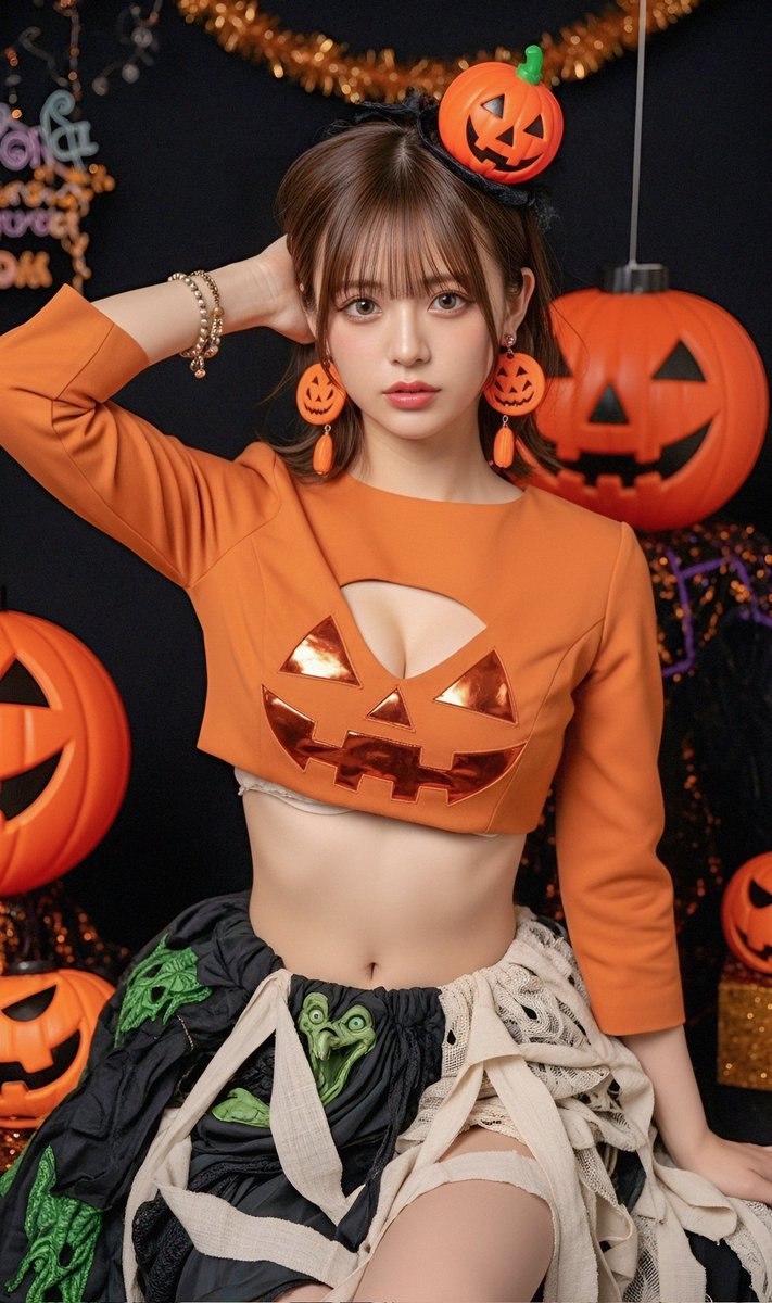 July_AI_Creator's tweet photo. ハロウィン衣装イベントに参加させて頂きます🎃

#XSTYLE #XSTYLEハロウィン https://t.co/GN4OsXxrR8