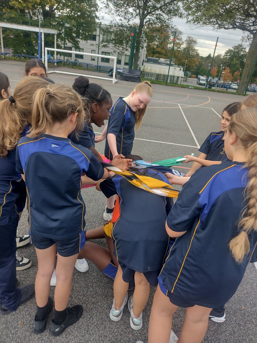 Doing some team building/communication work with a year 7 group from <a href="/AllHallowsRC/">All Hallows Salford</a> yesterday.