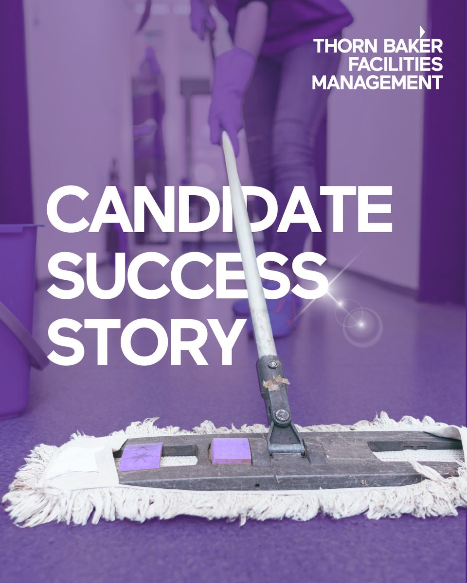 ThornBakerEFM's tweet image. Every candidate has their own story, and today we’re proud to share one of our recent temp-to-perm stories.

Looking for your next job? Our FM team will guide you, match you up, and open the doors to new opportunities: obi41.nl/2p857ewa

#SuccessStory #Inspiring #TempToPerm