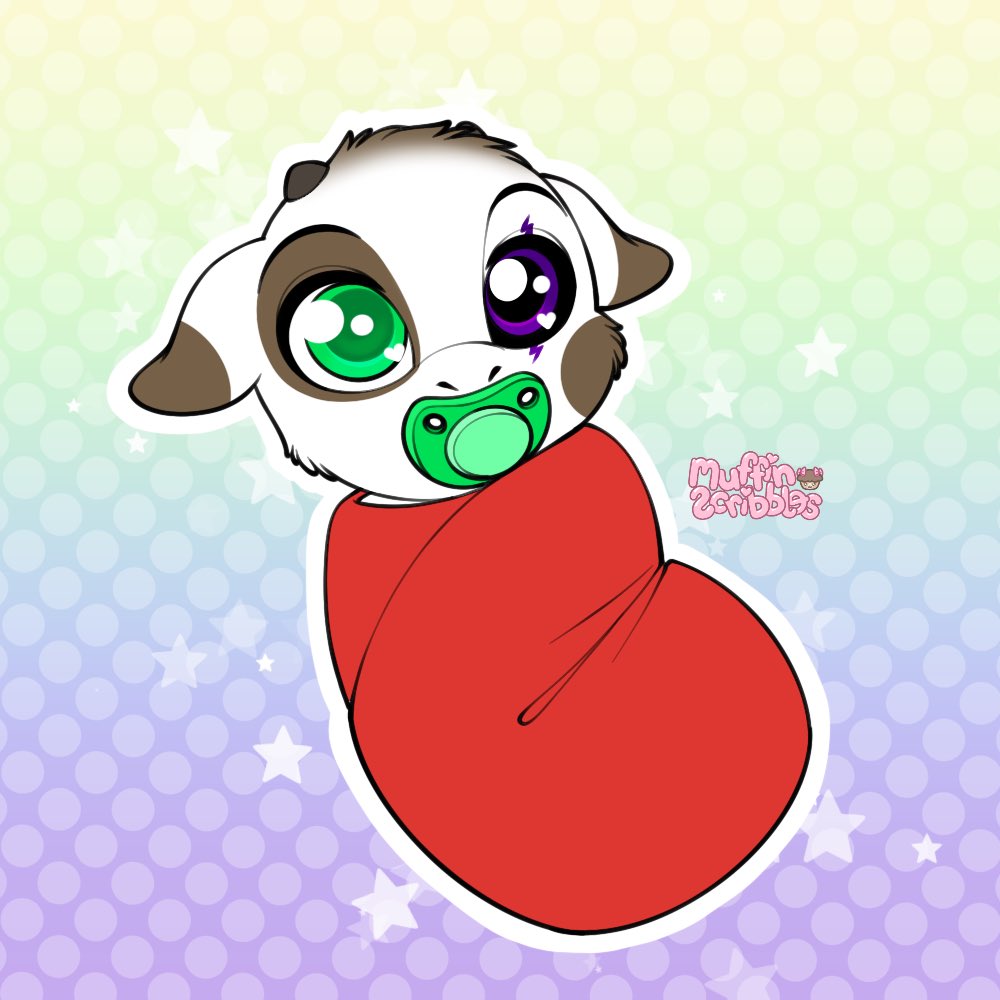 MuffinScribbles's tweet image. Open for these newborn YCH! $30 each