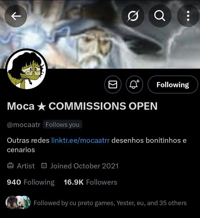 pqpppp moca tava me seguindo e eu só vi agora que FODA 🔥🔥🔥🔥