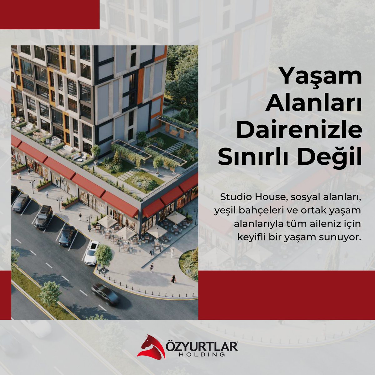 🏠 Yaşam Alanları Dairenizle Sınırlı Değil

🌳 Studio House, sosyal alanları, yeşil bahçeleri ve ortak yaşam alanlarıyla tüm aileniz için keyifli bir yaşam sunuyor.

#ÖzyurtlarHolding #StudioHouse #YaşamAlanları #ModernYaşam #Doğaylaİçİçe #AileYaşamı #YeşilAlanlar #SosyalAlanlar