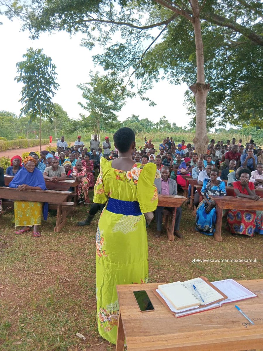I want to thank the people of Kamuli-Kisege for the warm welcome. 
I continue to present myself as your potential  Woman MP. If I am given the opportunity to serve, I shall ensure that all your needed services I.e Healthcare , education,youth employment ,Agriculture are improved.