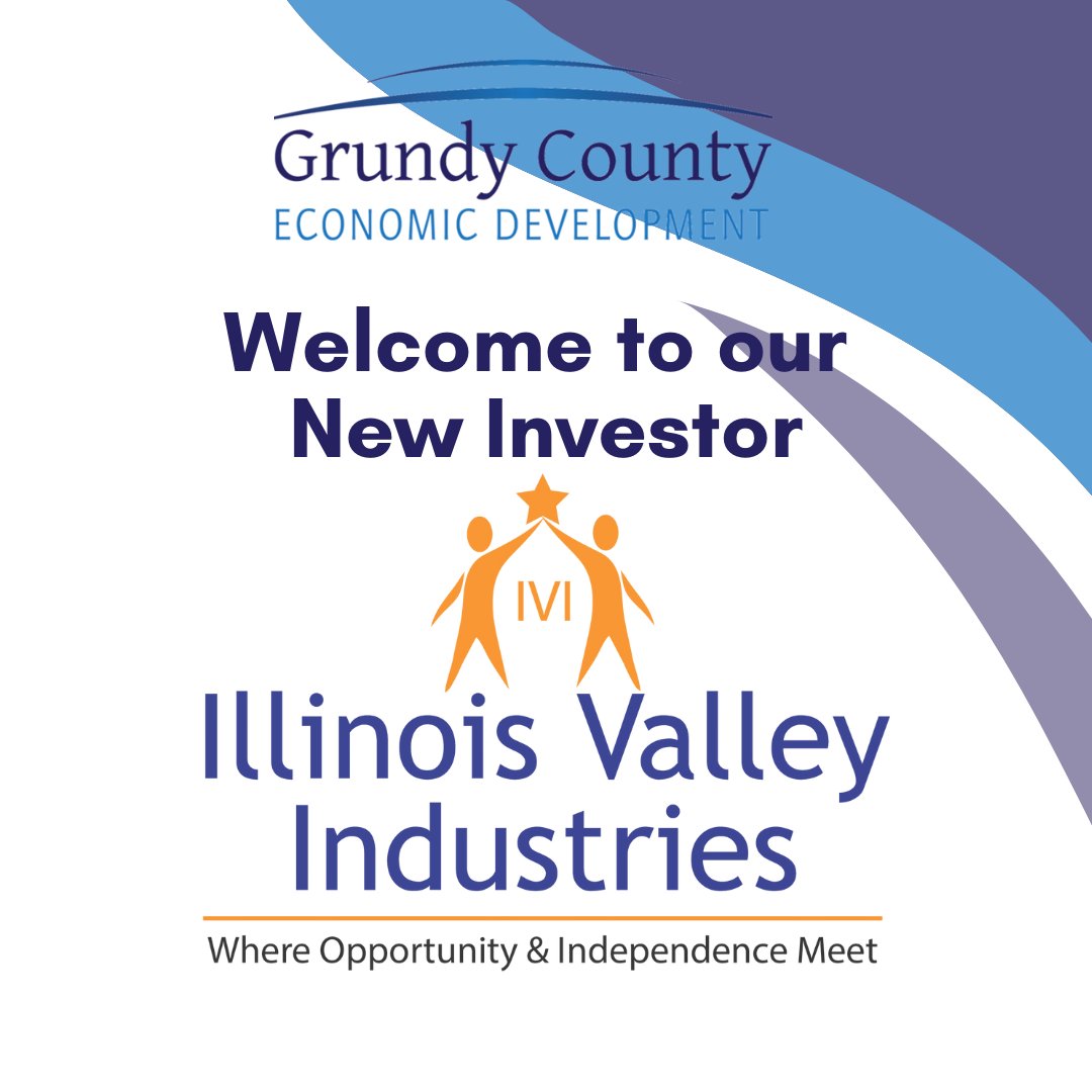 Welcome new investor! Illinois Valley Industries provides vocational training, life skills, on-the-job community employment skills, &amp; independent living skills training for adults with intellectual, developmental, sensory, emotional, and physical disabilities in Grundy County.