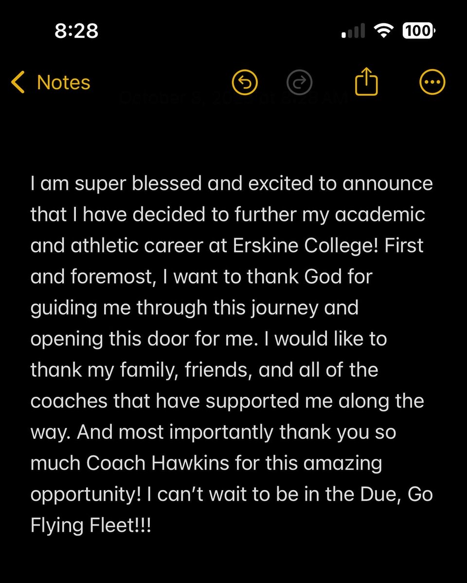 So excited for this next chapter!! Go Fleet❤️💛<a href="/ErskineSoftball/">Erskine Softball</a>