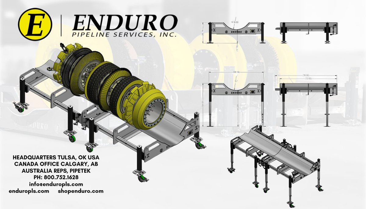 EnduroUSA's tweet image. Upgrade to durable Enduro trays for efficient pigging! 💪 Call 800-752-1628 or visit enduropls.com/cleaning#PigTr… #PipelineLife #PiggingDoneRight #PipelineTools #PipelineCleaning #PipelineIntegrity #PigTrays #BuiltForTheField #PipelineMaintenance