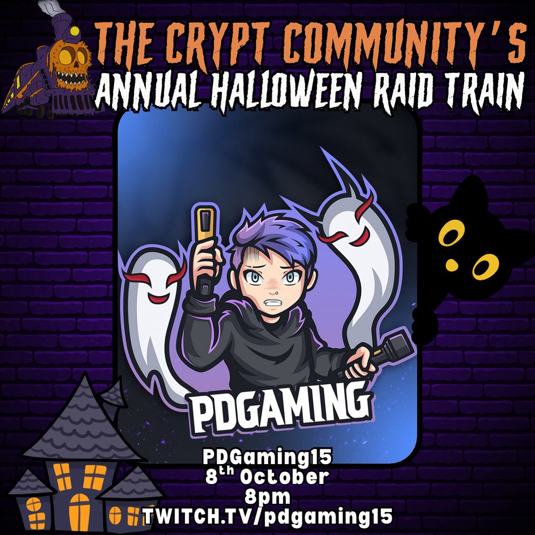 I’ll be live today at 7:30pm BST taking part in the <a href="/CryptCommunity/">The Crypt Community</a> raid train! We’re diving into Mortuary assistant 🚂🎃