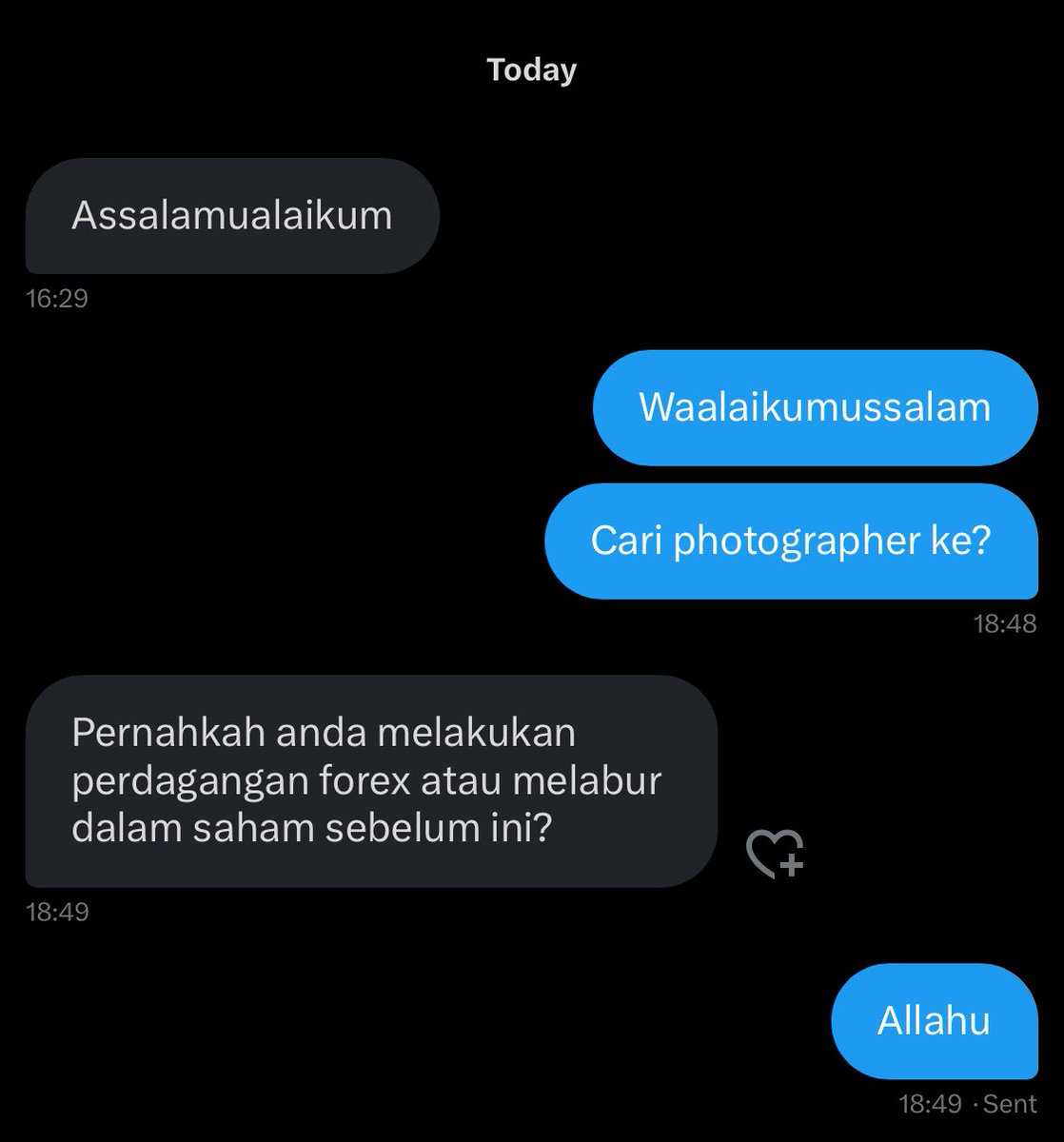 Punyelah aku igt ada orang nak service.

Sekali…