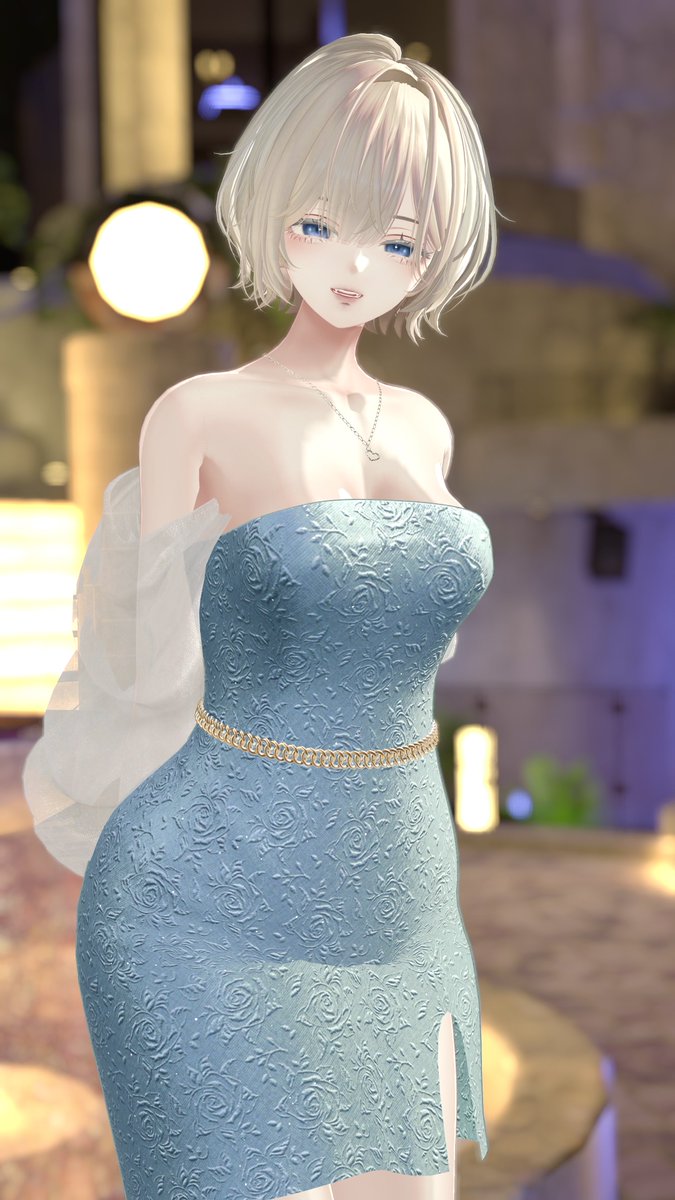 ドレスは #MAYU_NE_JewelryBox さんの⟡.·
