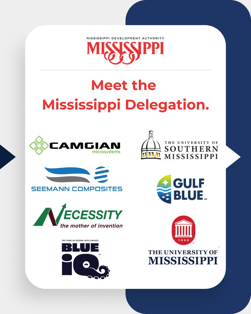In 4 weeks, Mississippi’s leaders in maritime autonomy head to #IndoPacific2025.

From AI-driven navigation to dual-use systems, our delegation is proving the Gulf Coast is where global innovation begins.

More info: indopacificexpo.com.au