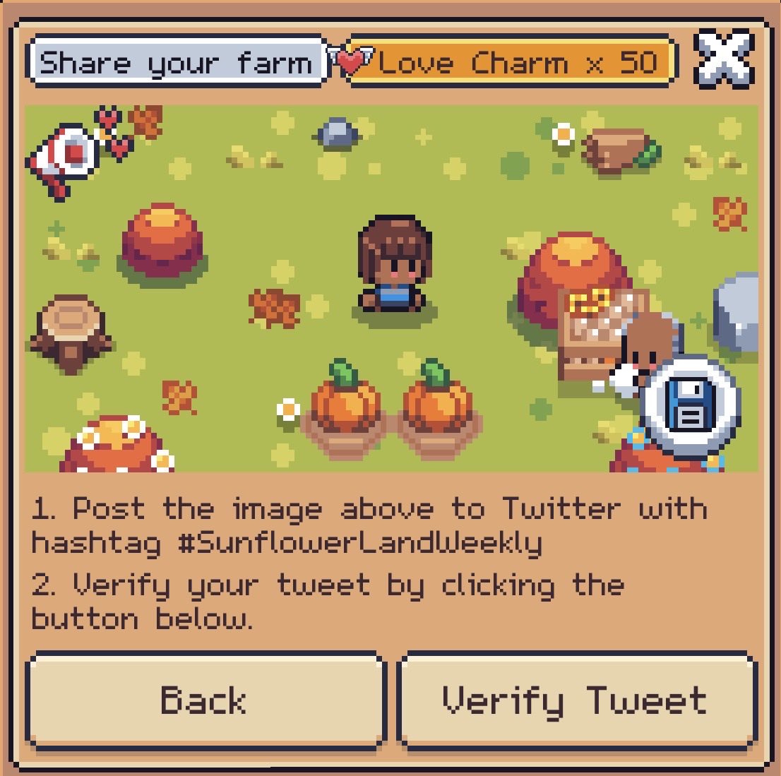 Allienprojects's tweet image. #SunflowerLandWeekly