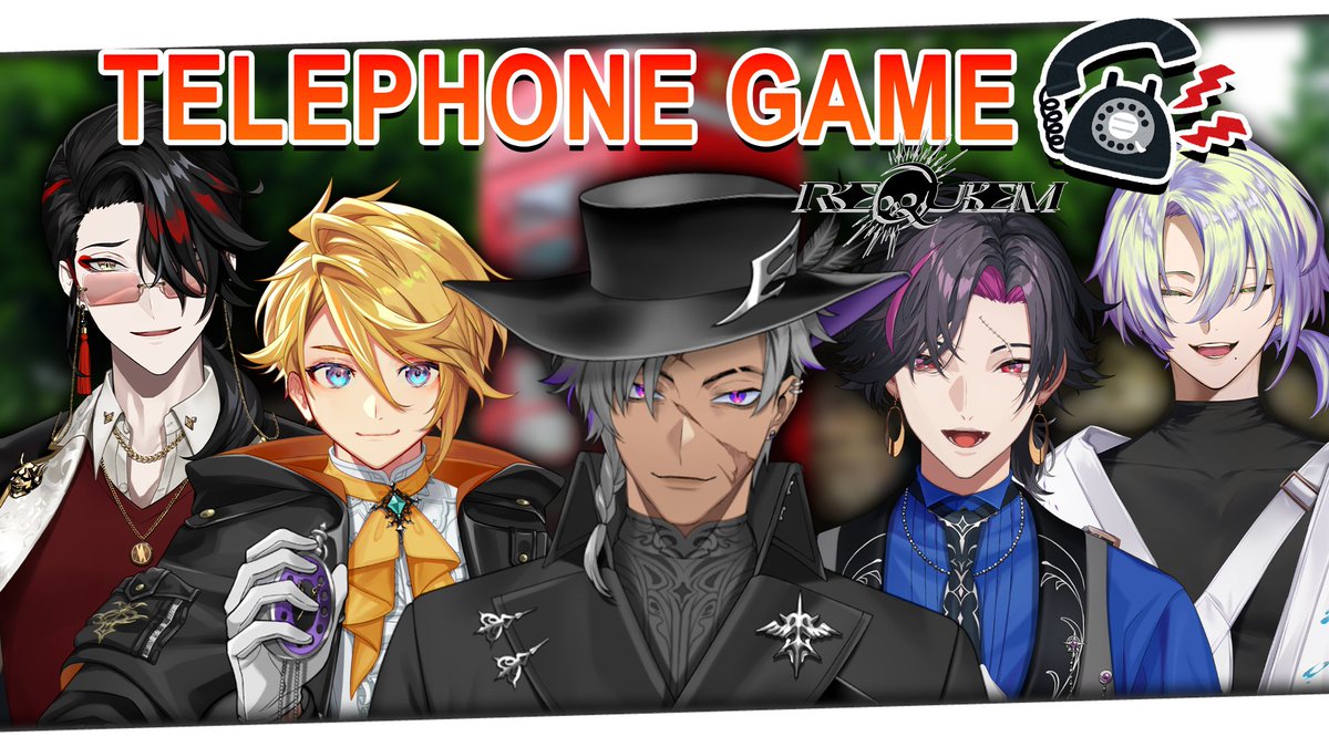 Tyrant_Vanta's tweet image. Hi hi🃏🔪
Requiem&apos;s First Off collab and it&apos;s the Telephone Game! There will be screaming and BATSU&apos;s!😈
🗓️October 8th, 8pm PDT | October 9th, 12pm JST

⏬WAITING ROOM⏬
youtube.com/live/-9Vtf3Yjz…
Thumbnail by KRISIS