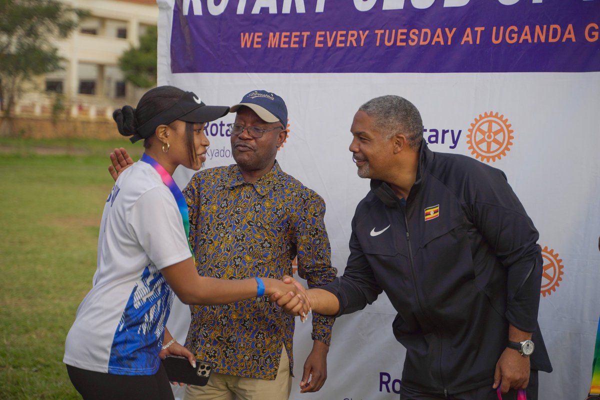 TheBashGlobal's tweet photo. "This is what real service looks like." 

Chief Guest @WilliamFBlick, International Olympic Committee Member &amp; former Uganda Olympic Committee President, made this
remark while awarding medals to our winning #Bashglobalinitiative team members at
#KyadondoSportsGala2025. https://t.co/udV0cv3Y1k